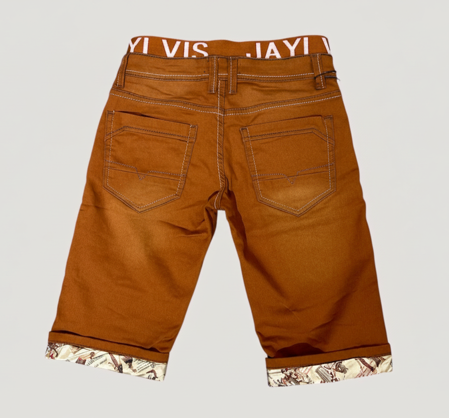 Short en jean Camel