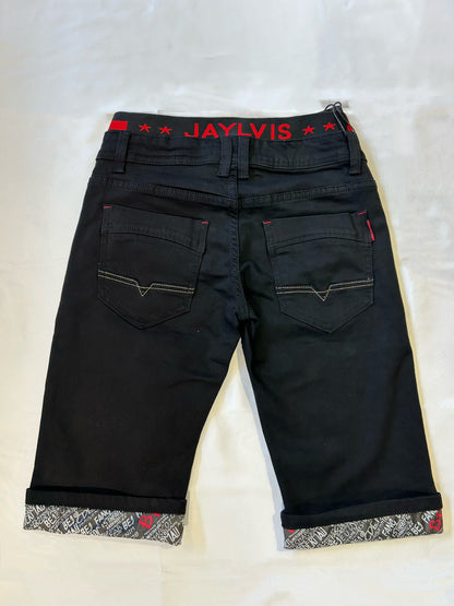 Short jeans noir