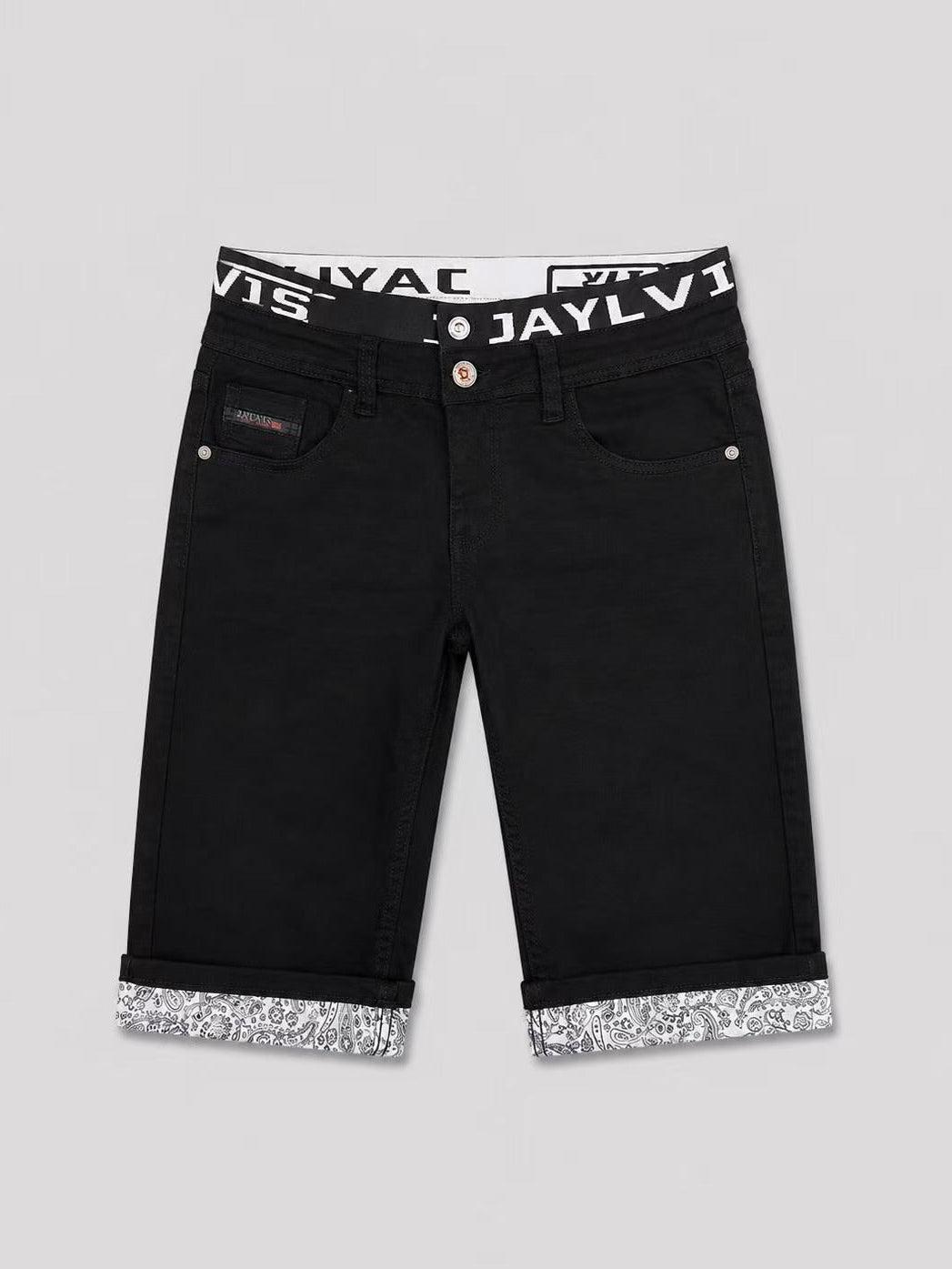 Short en jean noir js1761