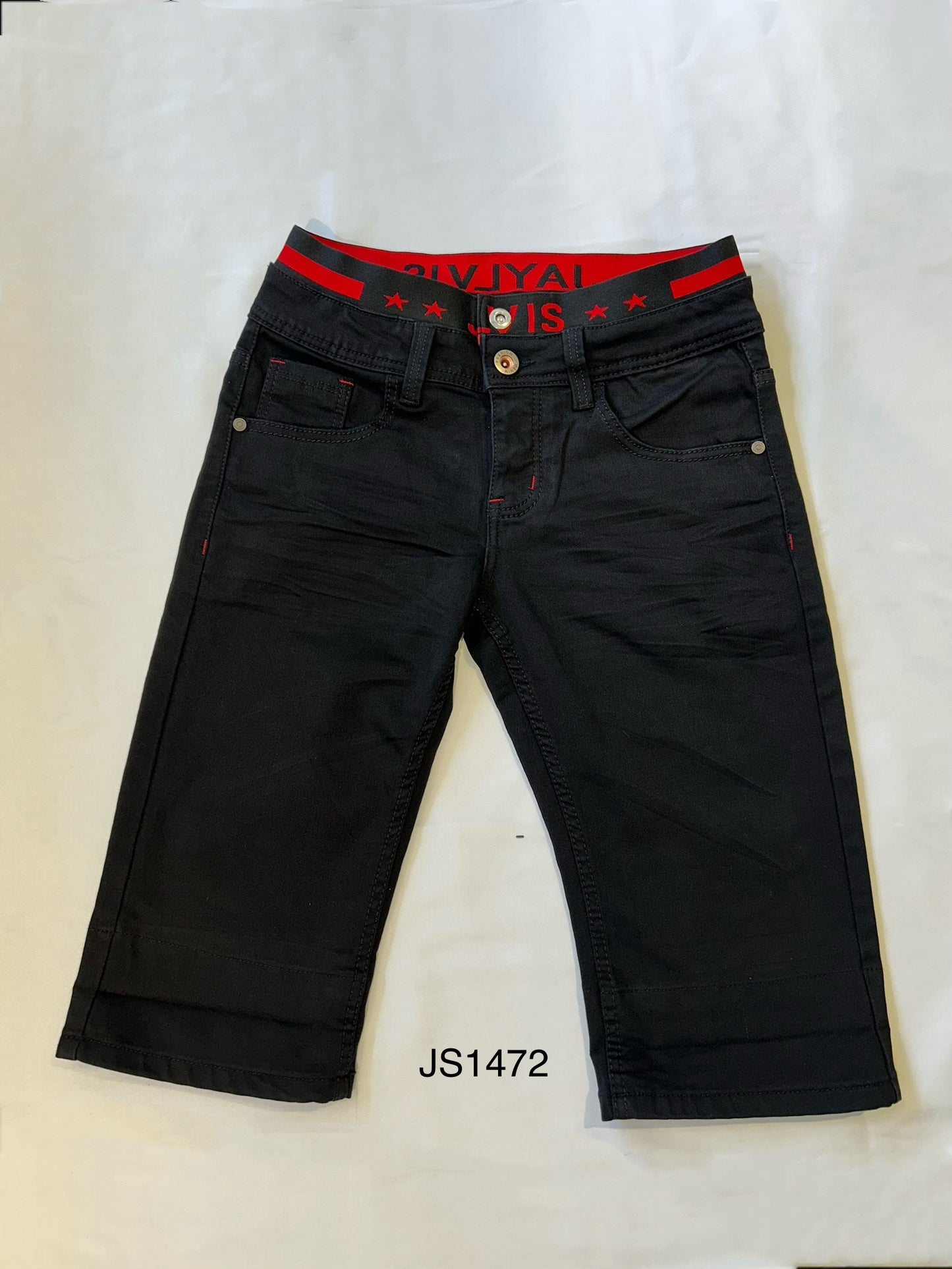 Short jeans noir