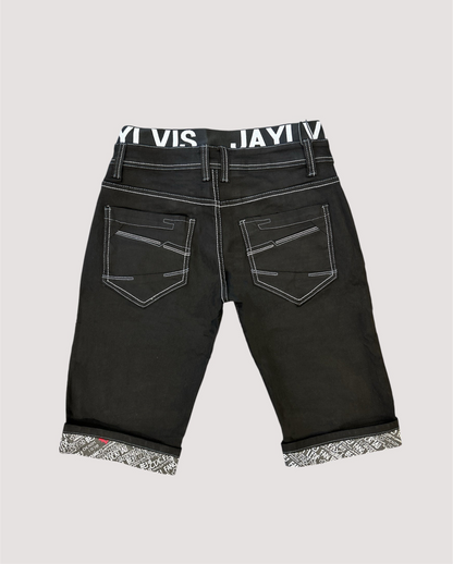 Short jeans noir