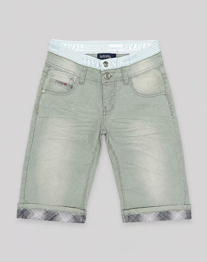 Short en jean vert d’eau js1722