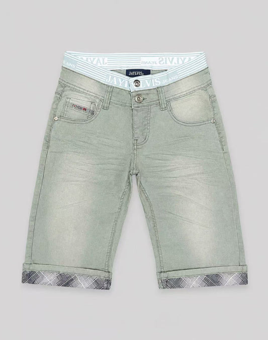 Short en jean vert d’eau js1722