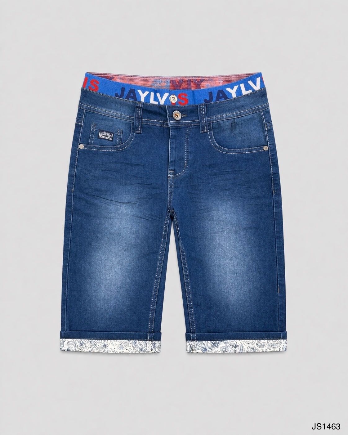 Short en jean bleu Stretch js1463