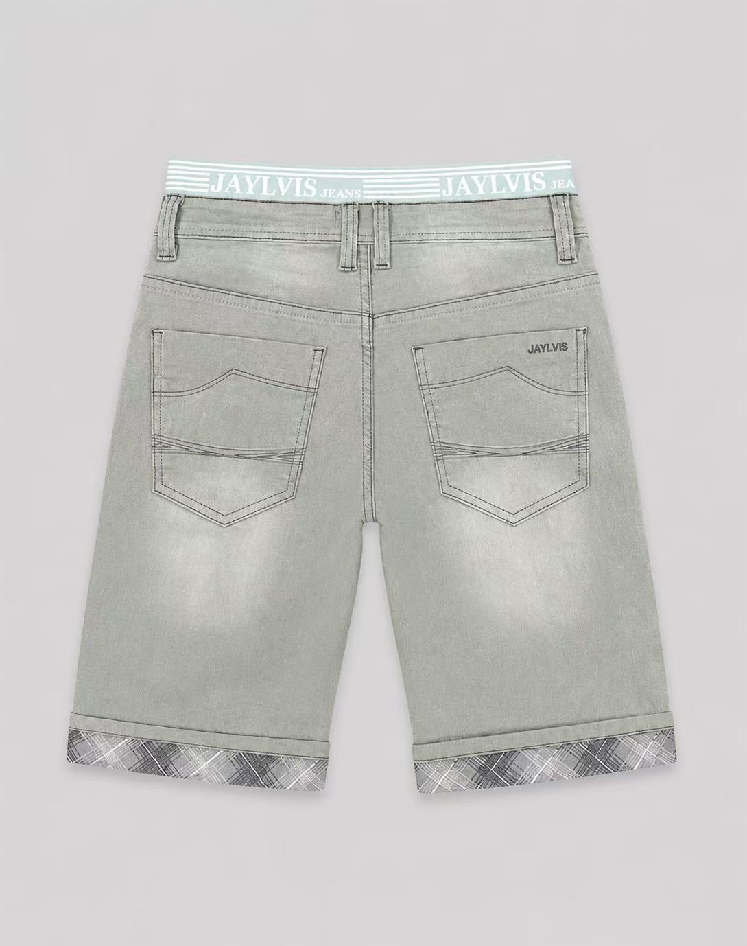 Short en jean vert d’eau js1722