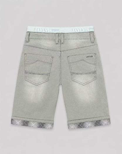 Short en jean vert d’eau js1722