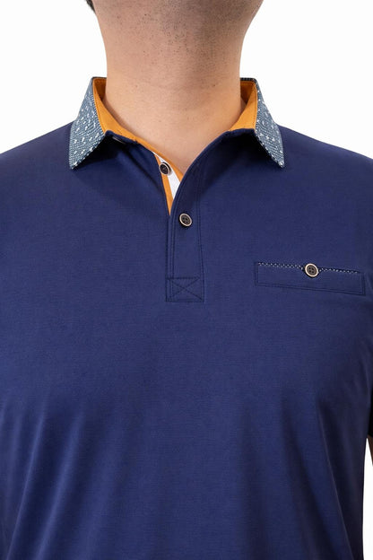Polo col contraste élégant