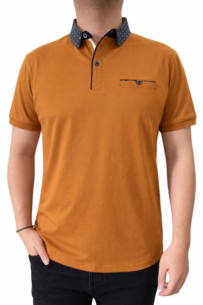 Polo col contraste élégant