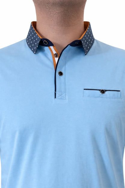Polo col contraste élégant