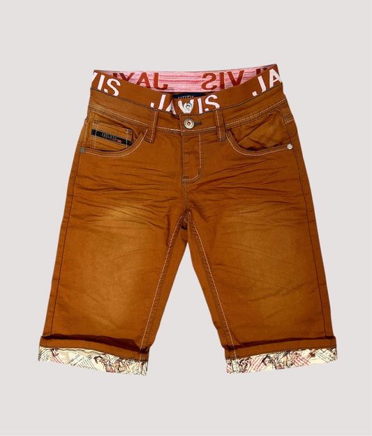 Short en jean Camel