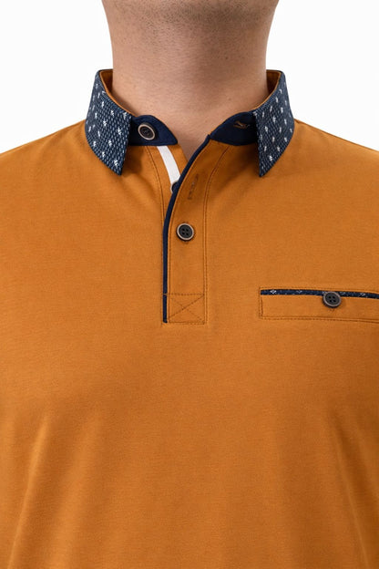 Polo col contraste élégant