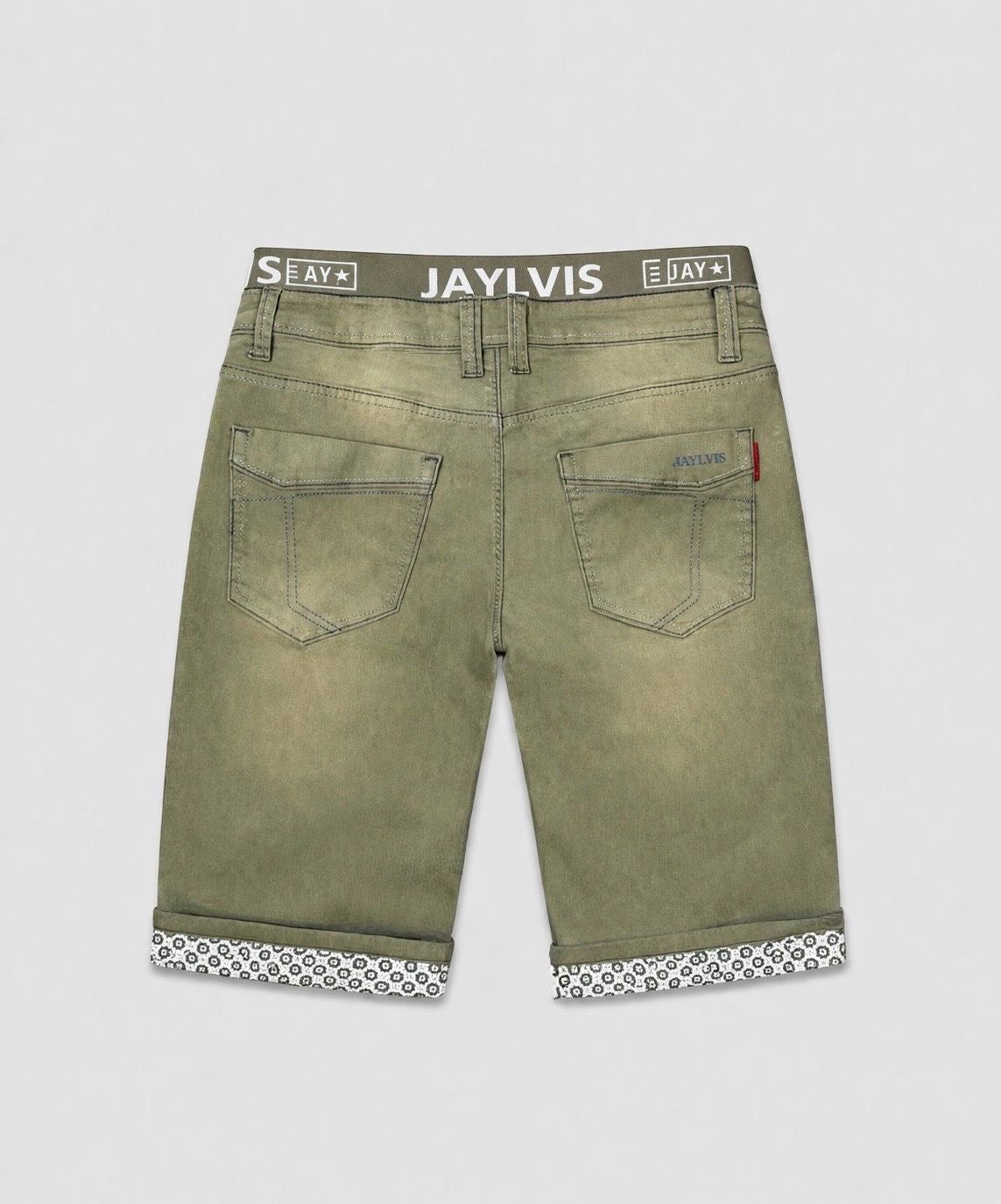 Short en jean kaki  js1715